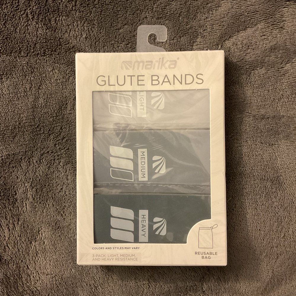 Marika Black Resistance Glute Bands Trio